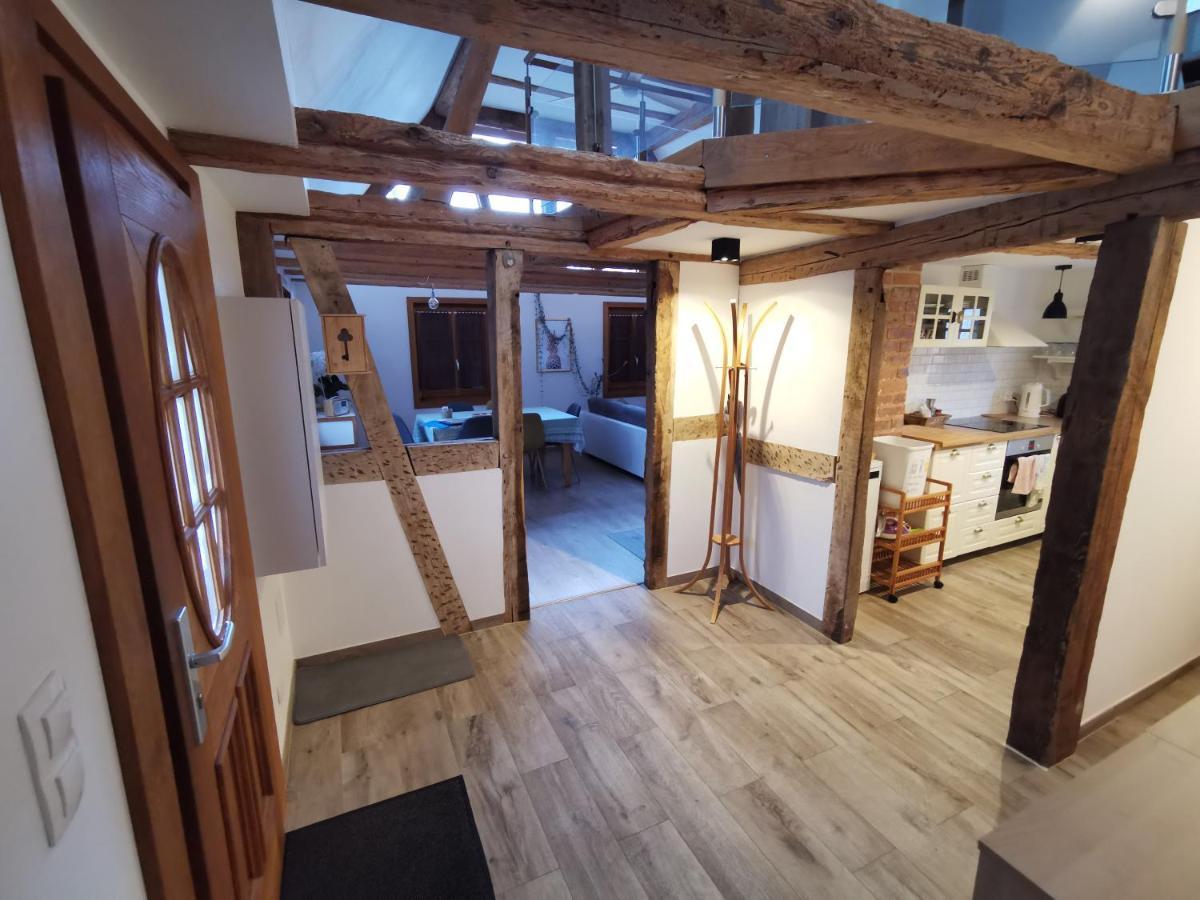 Une Maison A Colombages - Cosy, Lumineuse Et Sauna Kesseldorf Exterior photo