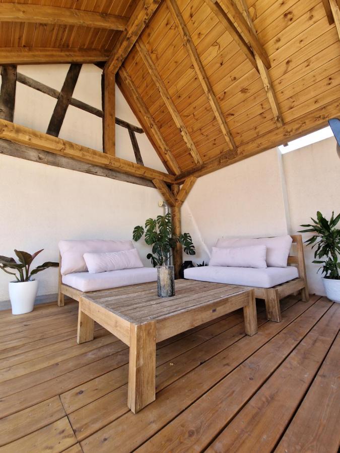 Une Maison A Colombages - Cosy, Lumineuse Et Sauna Kesseldorf Exterior photo